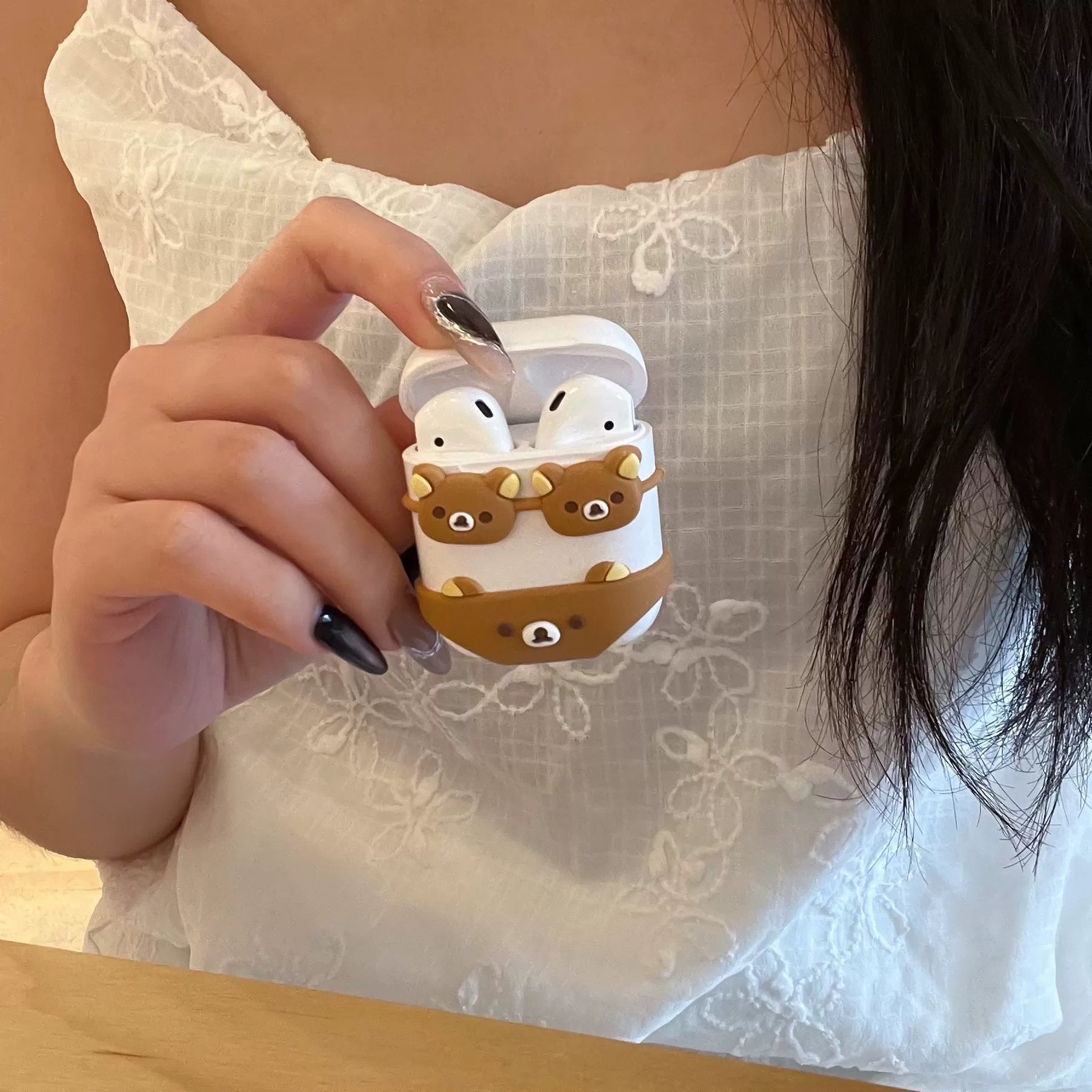 teddy bear bikini airpods accessory