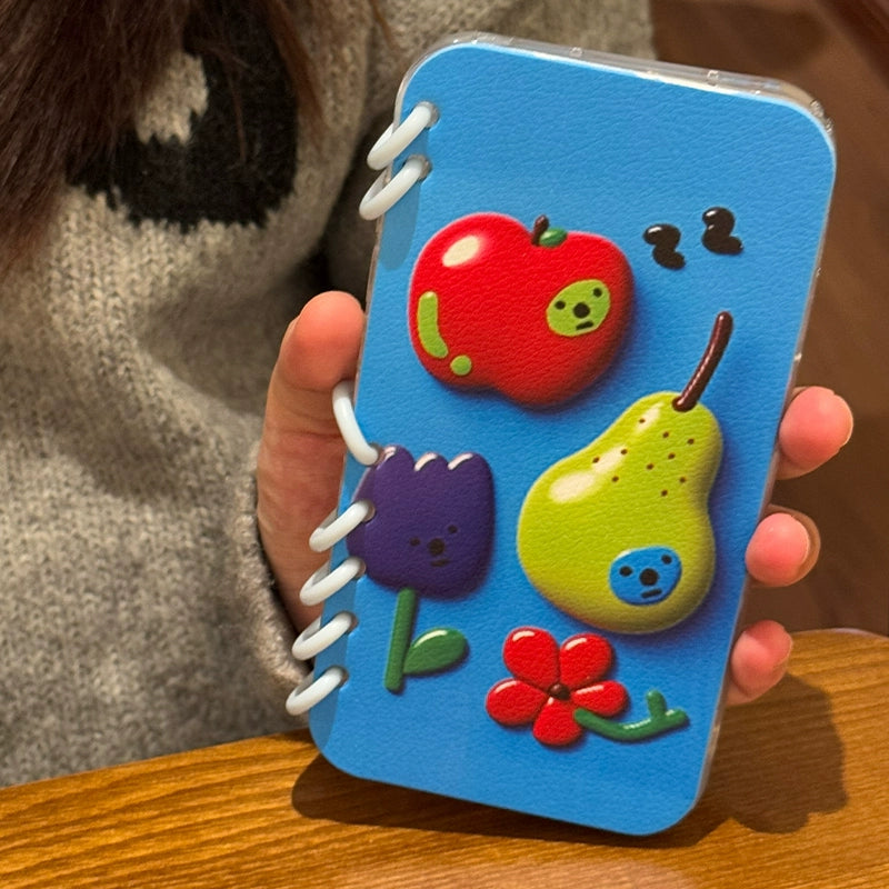 fruit notebook phone case