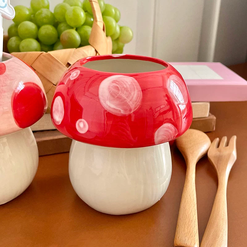 mushroom ceramic vase  🍄