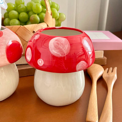 mushroom ceramic vase  🍄