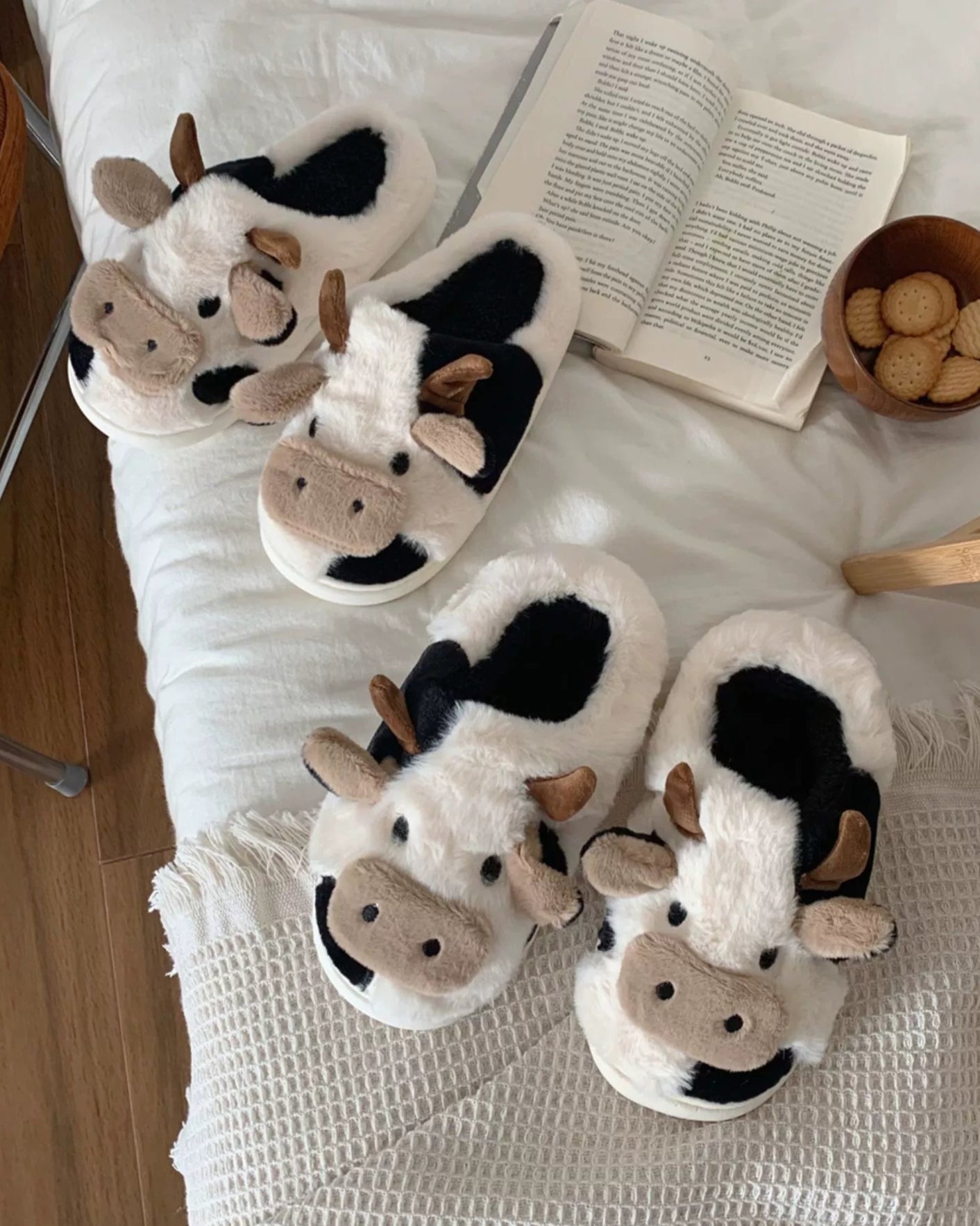 cow slippers