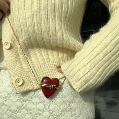 heart locket necklace