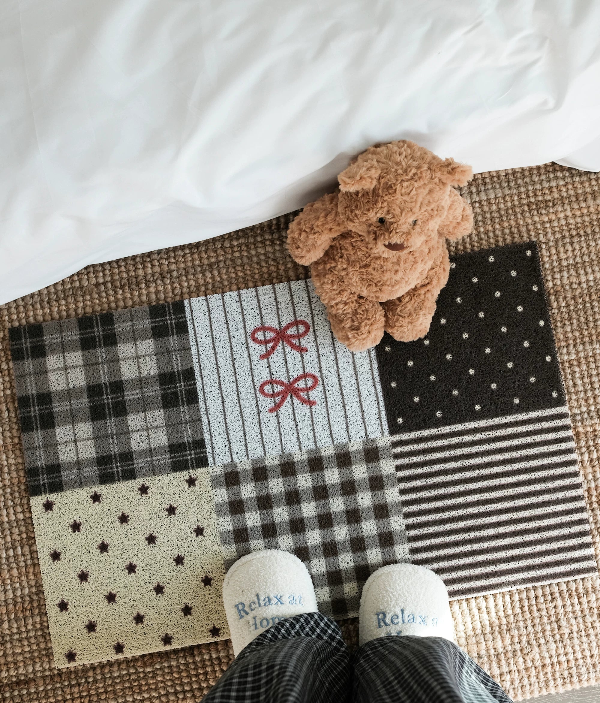 cute pattern doormat