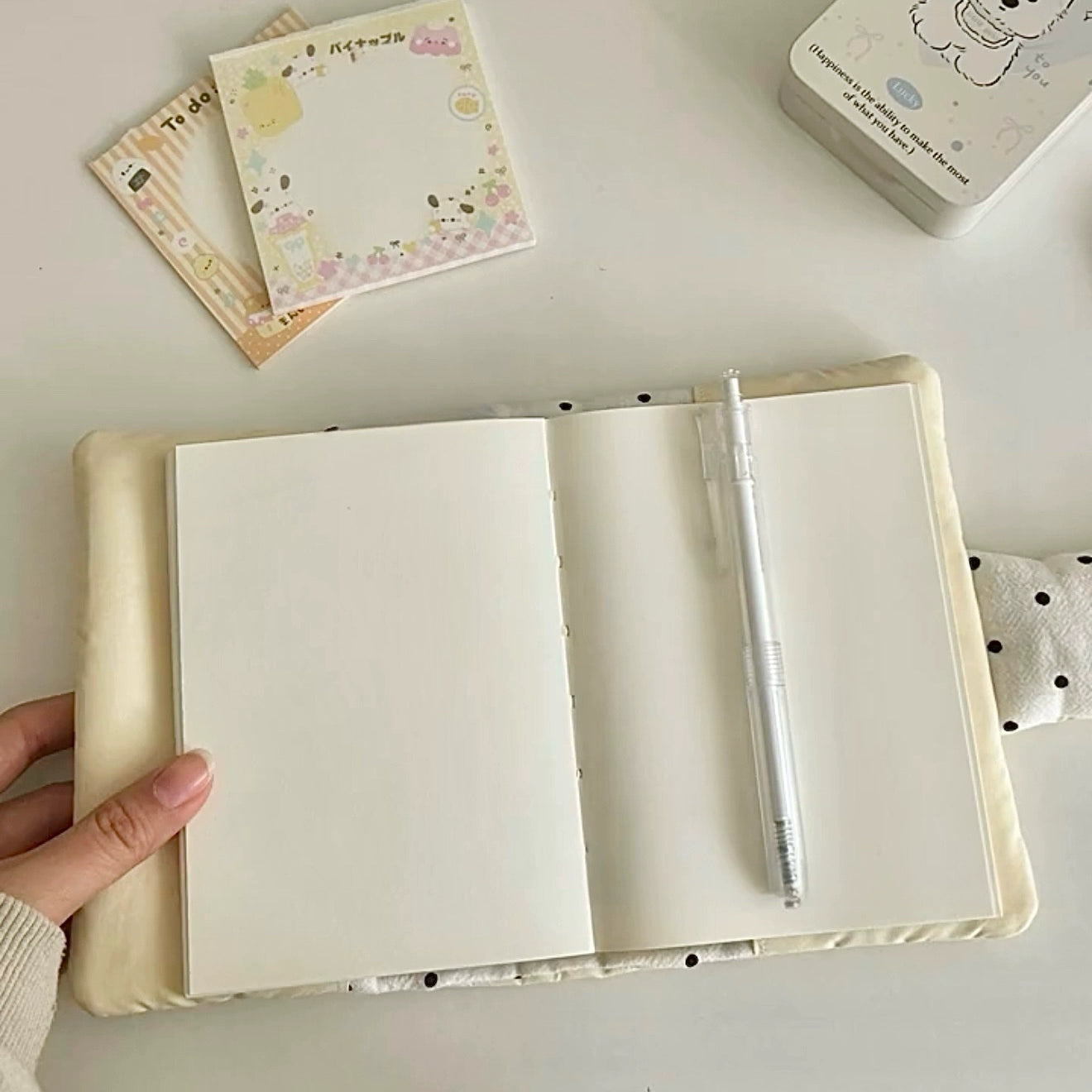 miffy quilted notebook cover a6