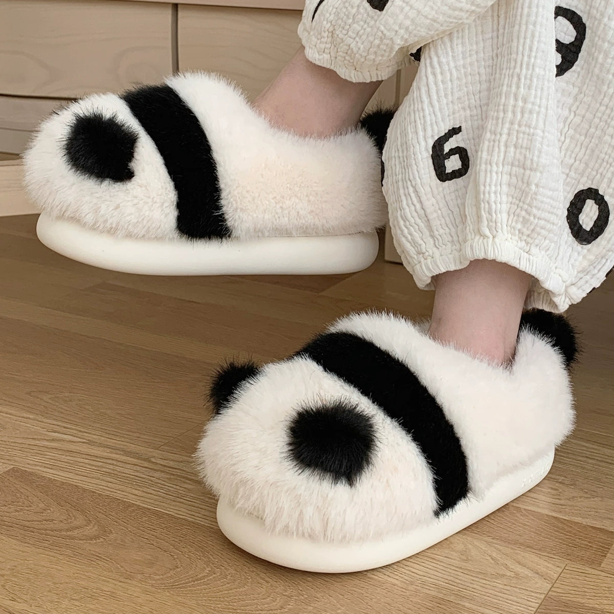 panda slippers