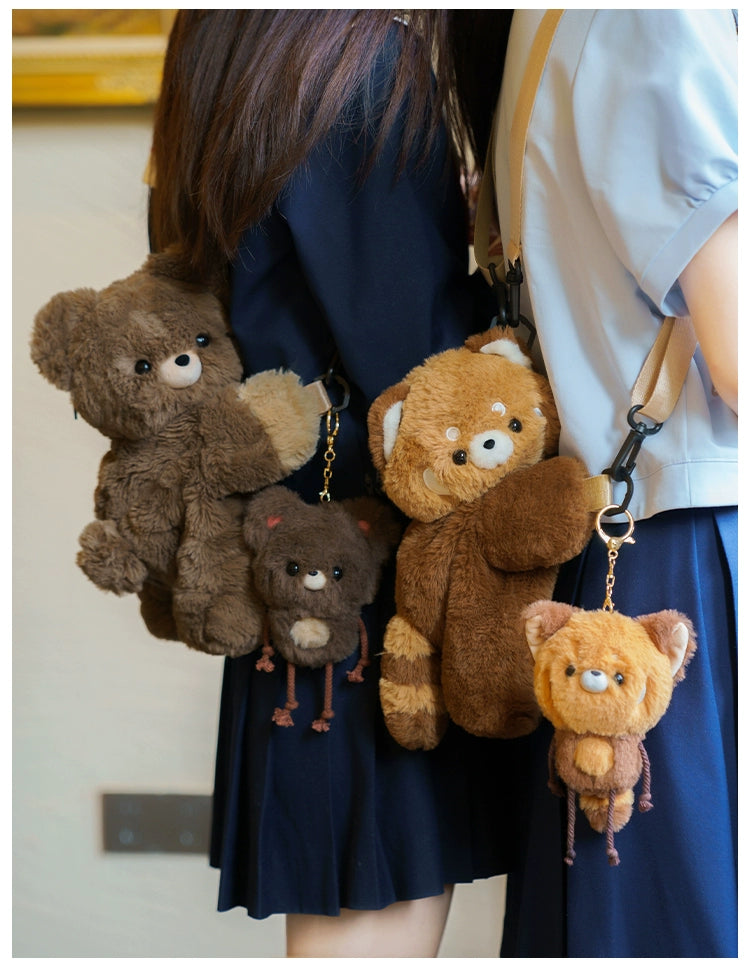 teddy bear cuddles bag