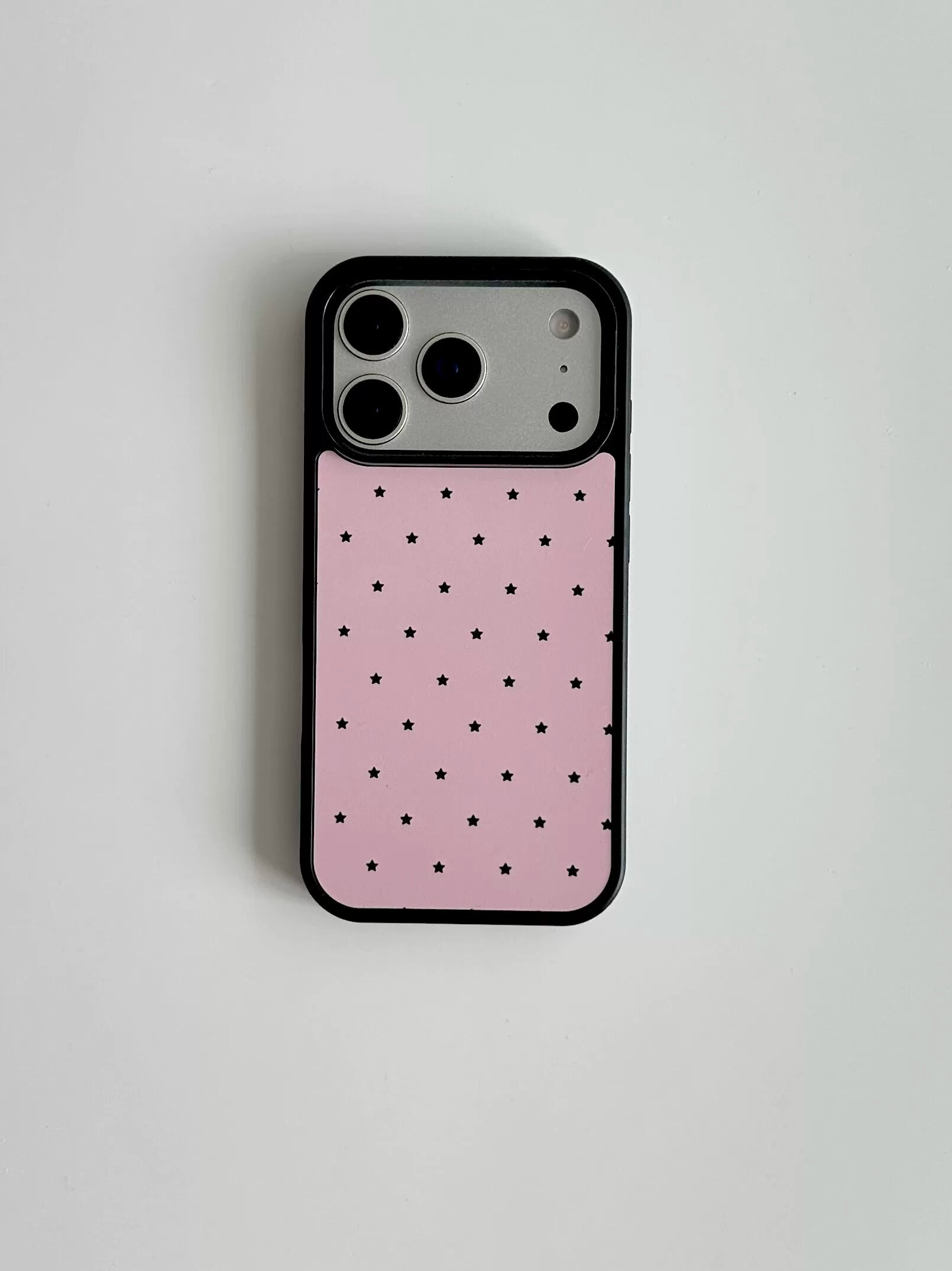 midnight confetti stars iphone case