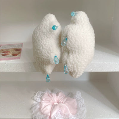 raining clouds earmuffs