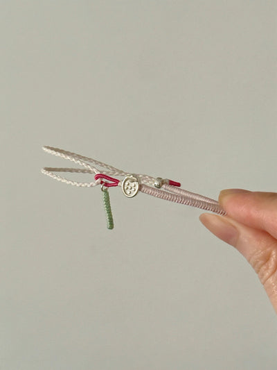 strawberry and apple bracelet