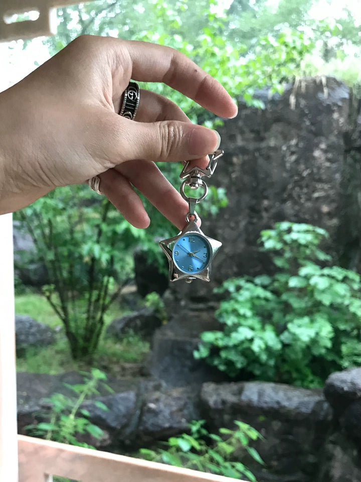 star analog keychain