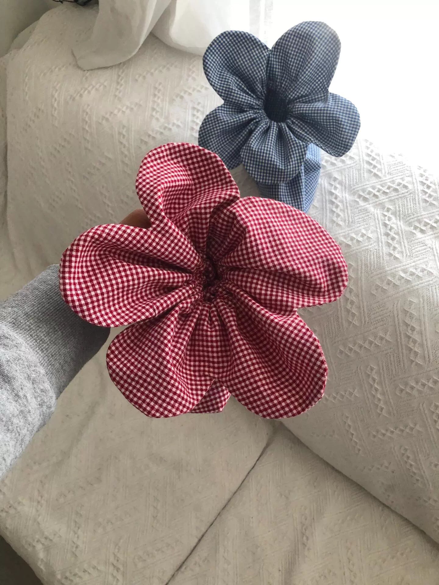 plaid small daisy bag