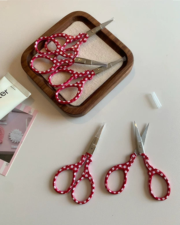 mini polka scissors ✂️