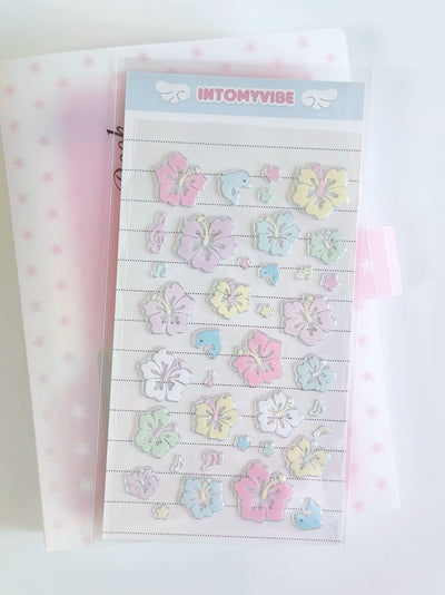 embossed bubble stickers