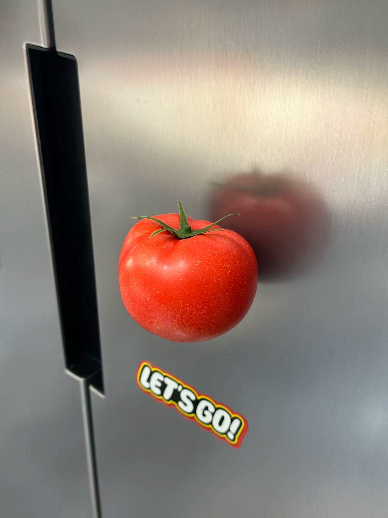 tomato and veggies fridge magnet