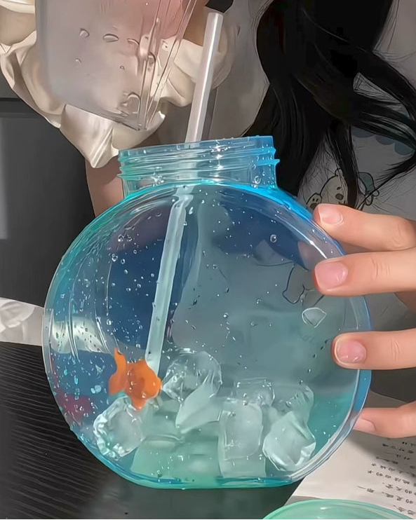 goldfish bowl water bottle