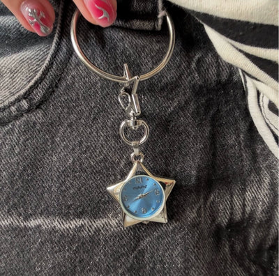 star analog keychain