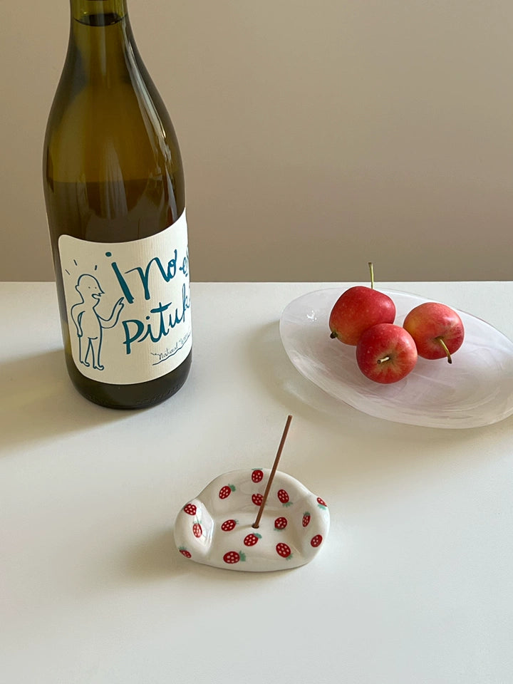 strawberry couch incense burner