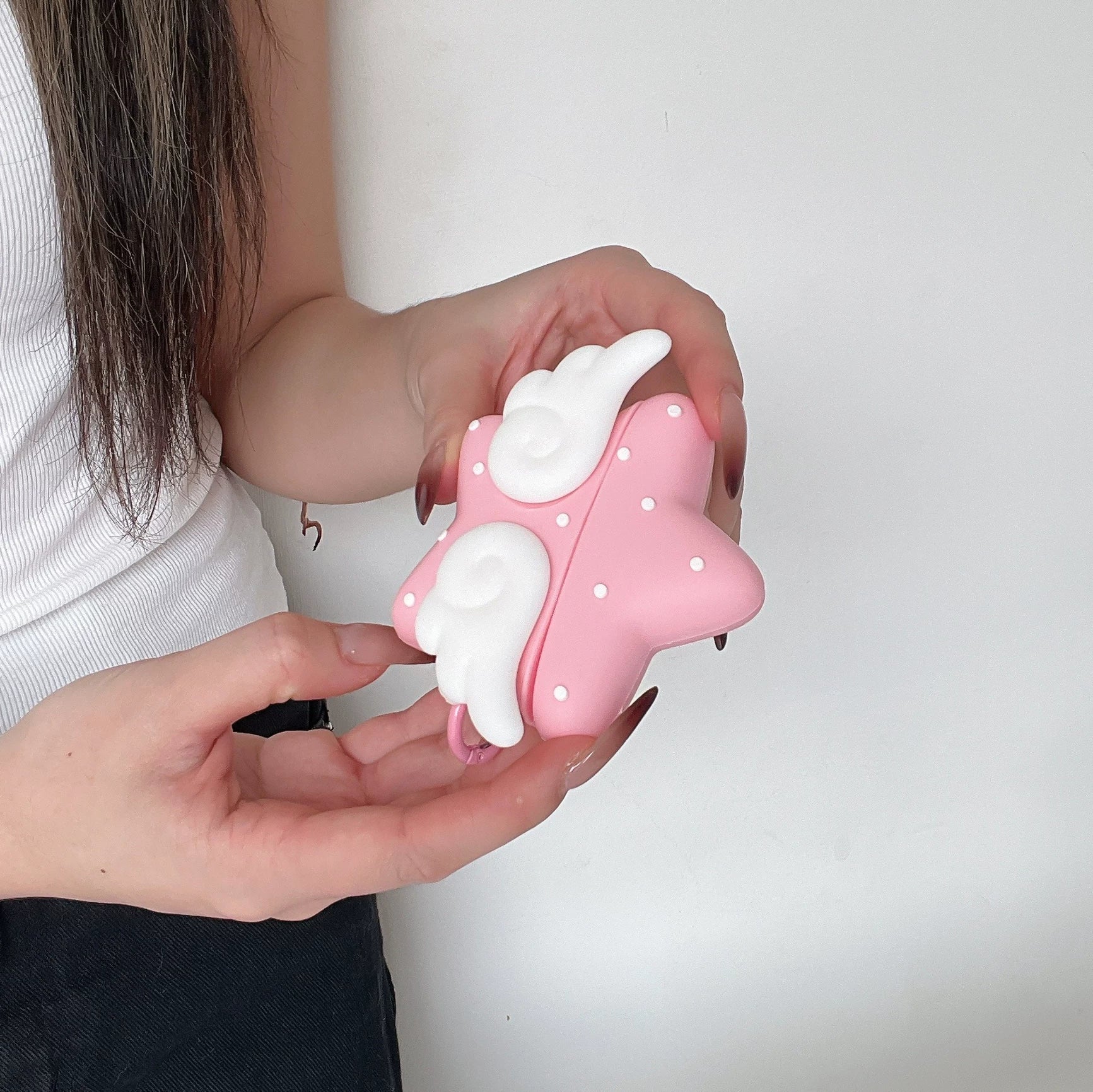 polka angel star airpods case