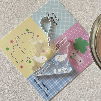 dreamy hallow pendant keychain