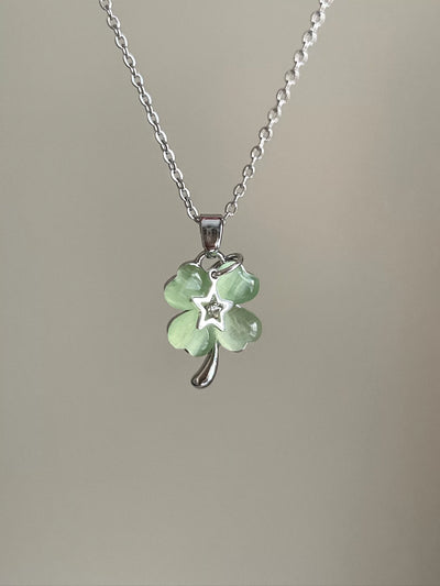 lucky clover necklace 🍀