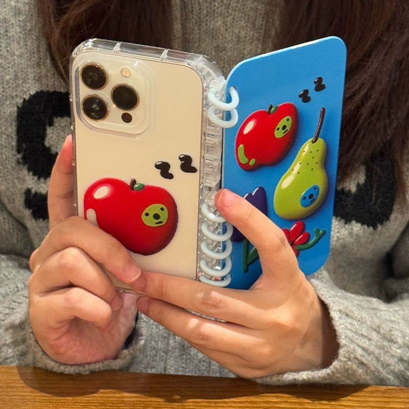 fruit notebook phone case
