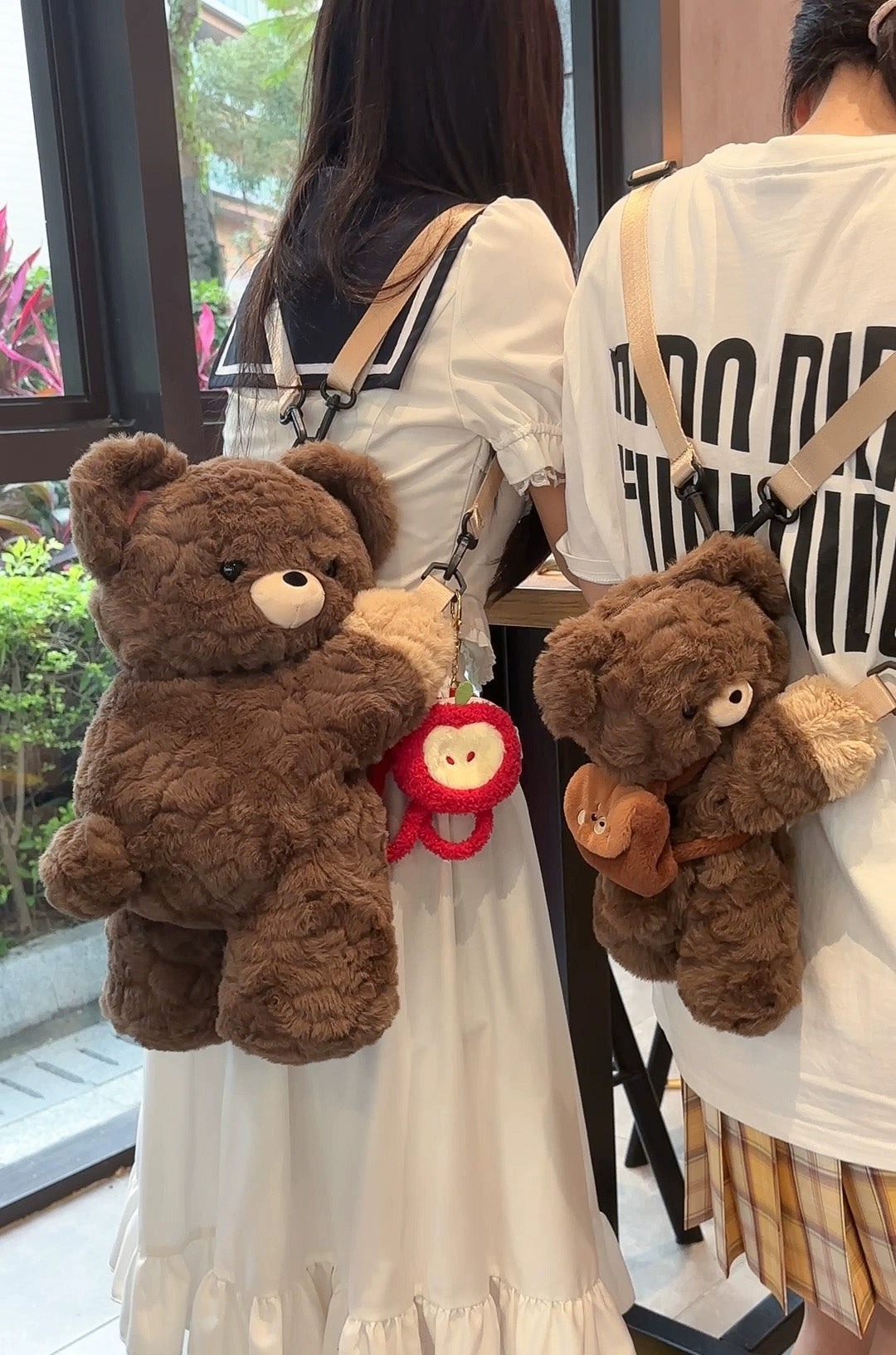 teddy bear cuddles bag