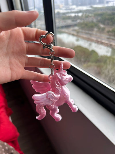 unicorn keychain