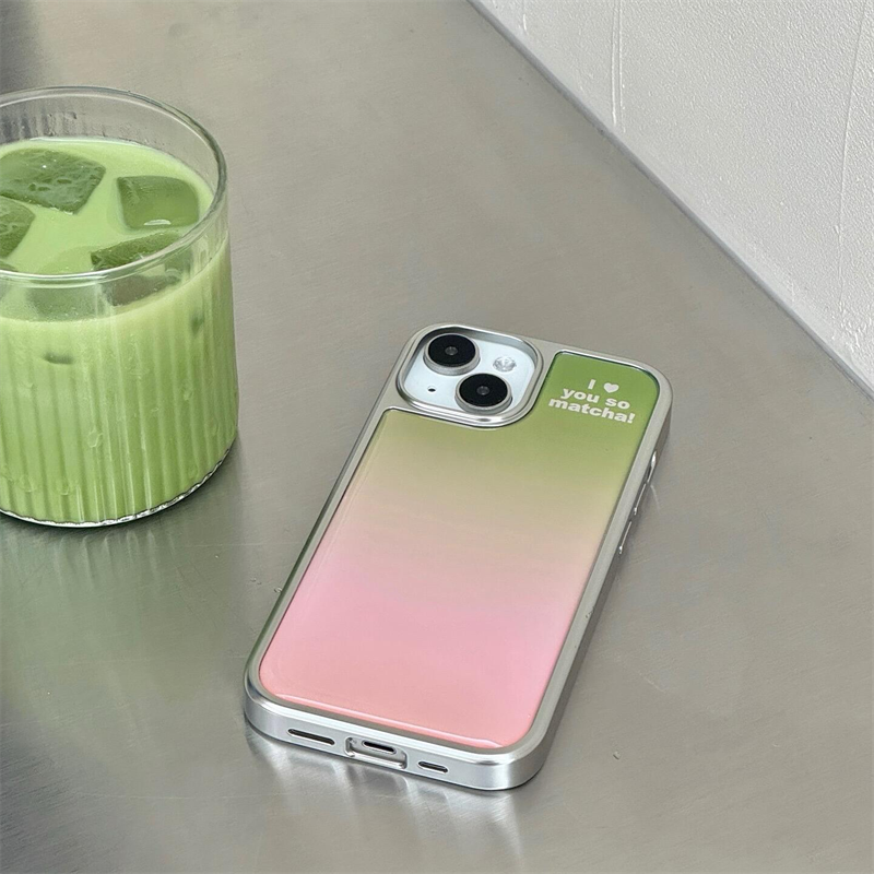 strawberry matcha phone case