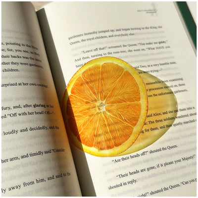 fruit acrylic bookmarks