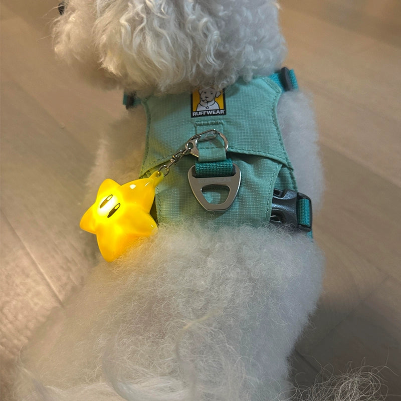 glowing star keychain