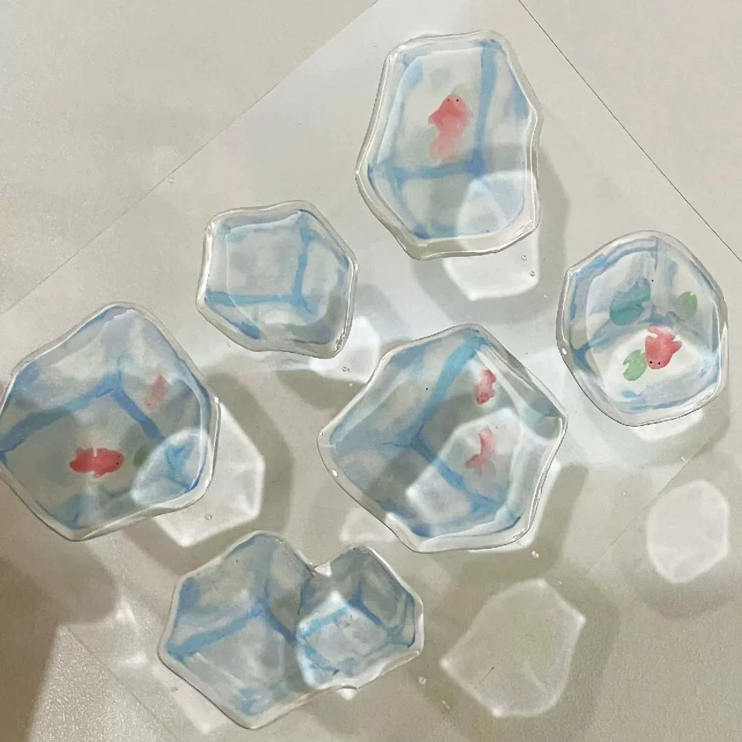 goldfish ice cube stickers