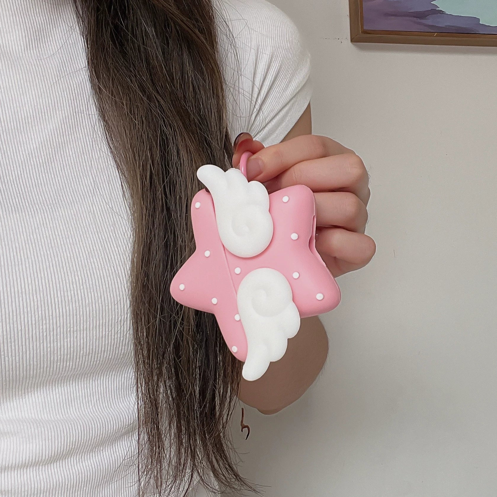 polka angel star airpods case