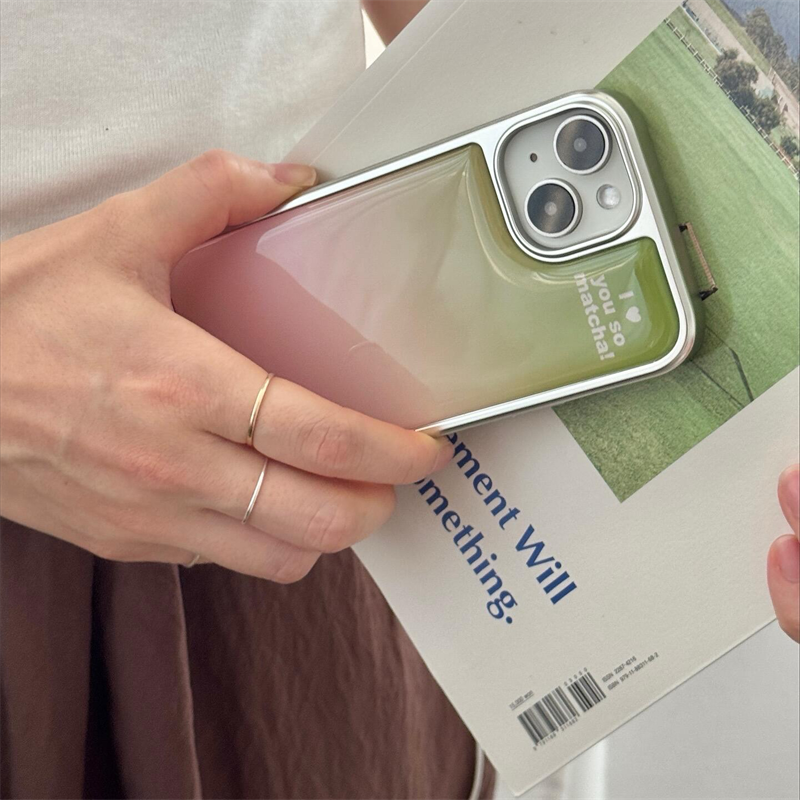 strawberry matcha phone case