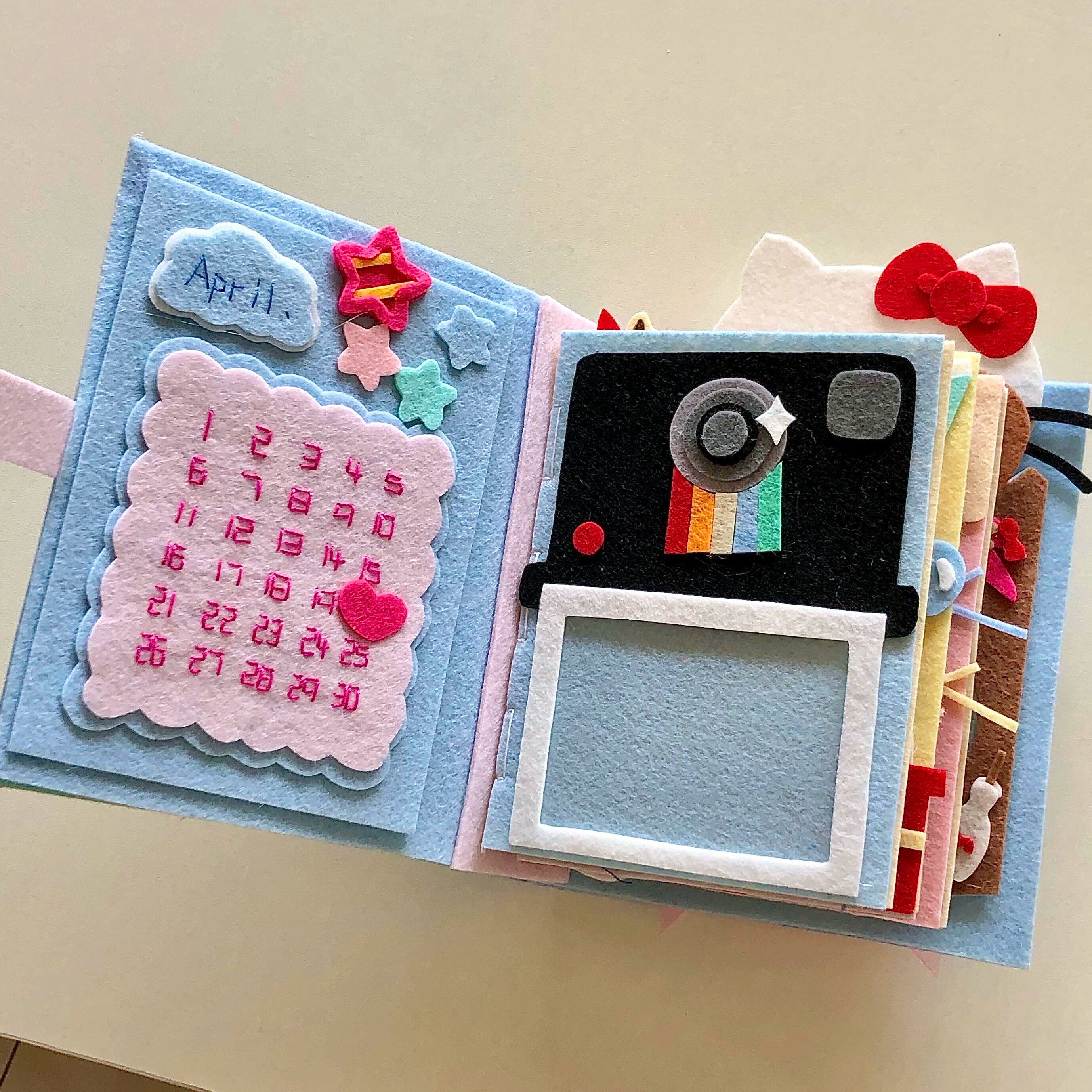 kitty april birthday photo album