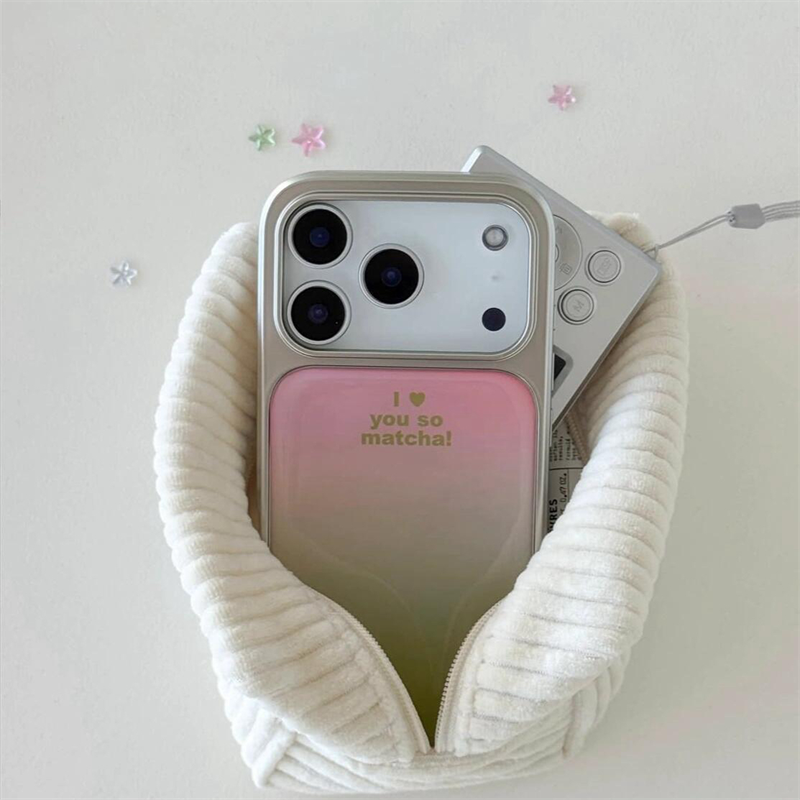 strawberry matcha phone case