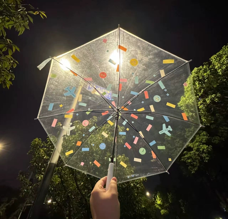 confetti umbrella