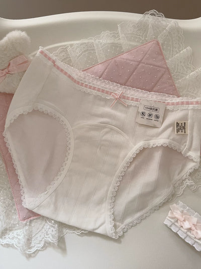 lolita floral brief panty