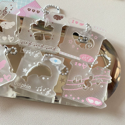 dreamy hallow pendant keychain