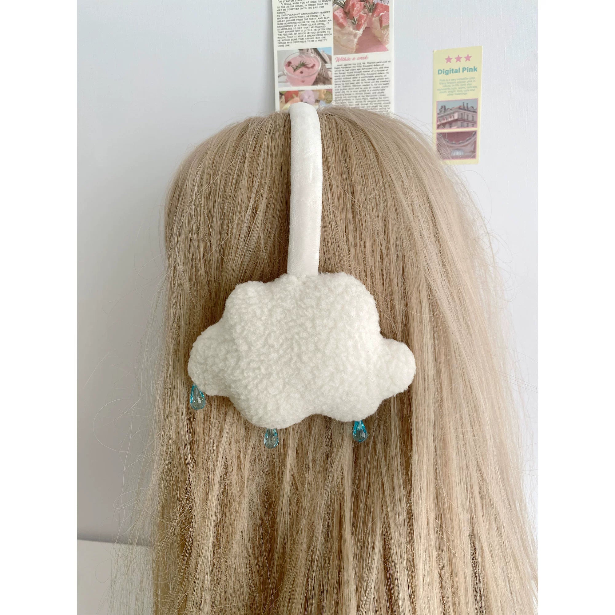 raining clouds earmuffs