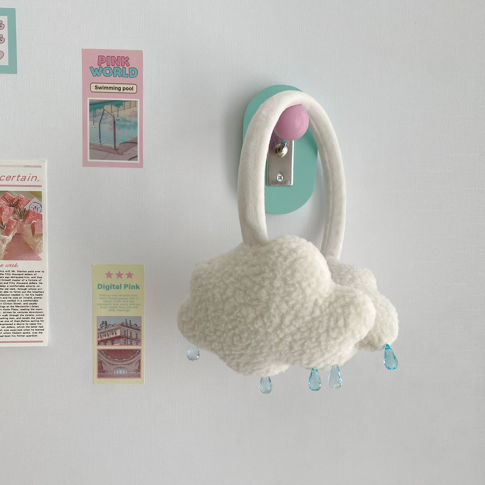 raining clouds earmuffs