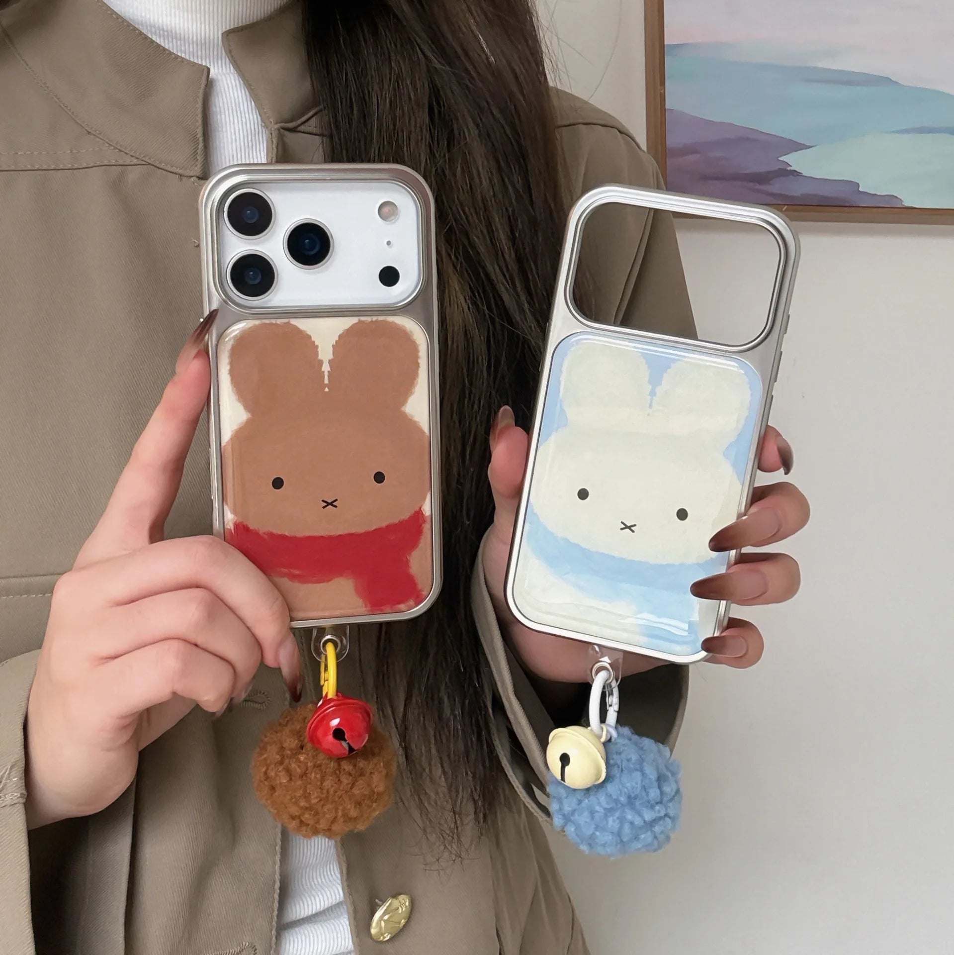 winter bunny phone case 🐰❄️