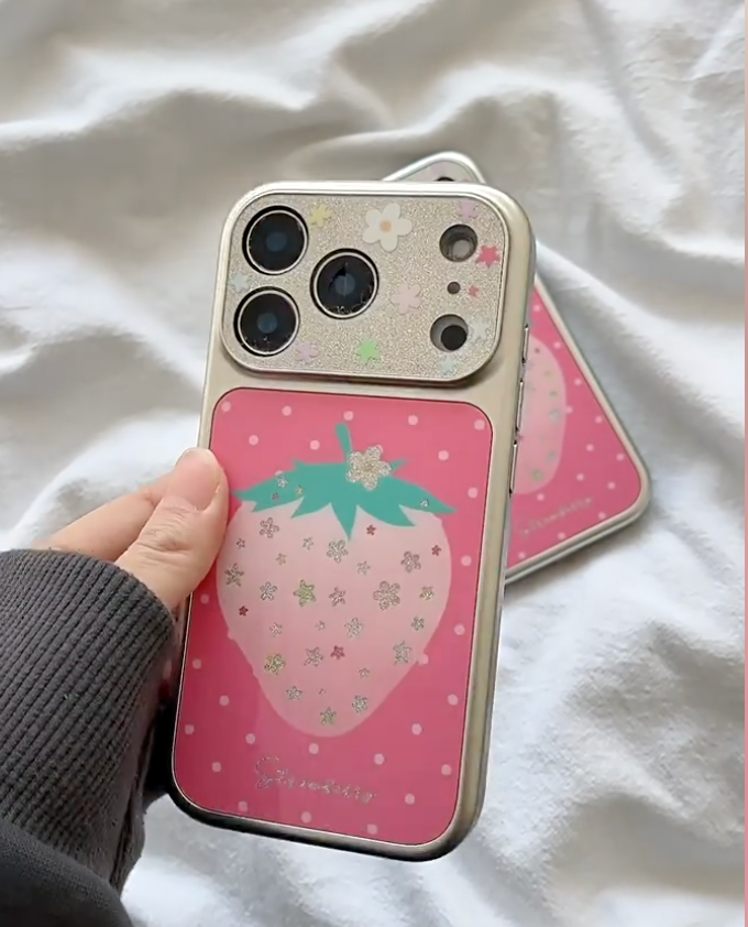 sweet strawberry phone case
