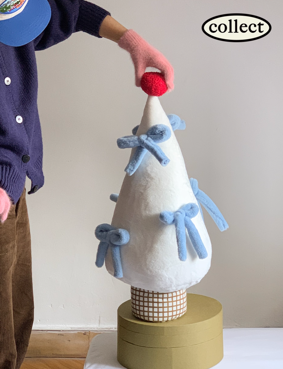 christmas tree pillow