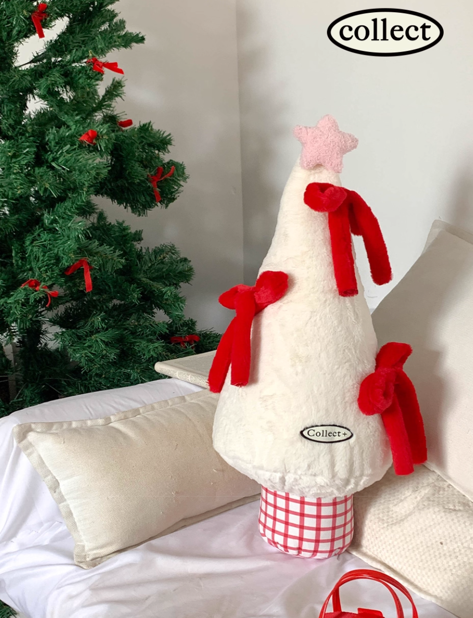 christmas tree pillow