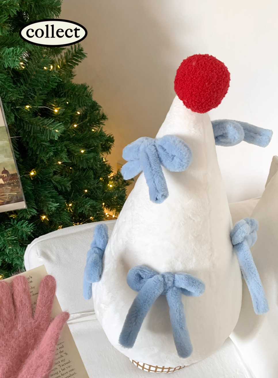 christmas tree pillow