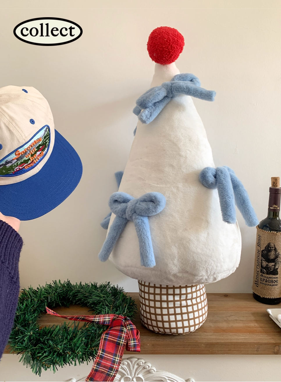 christmas tree pillow