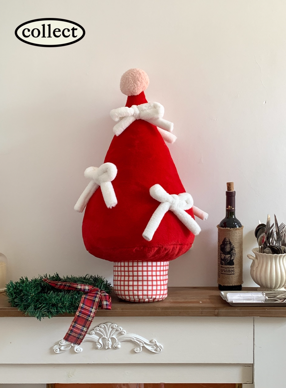 christmas tree pillow