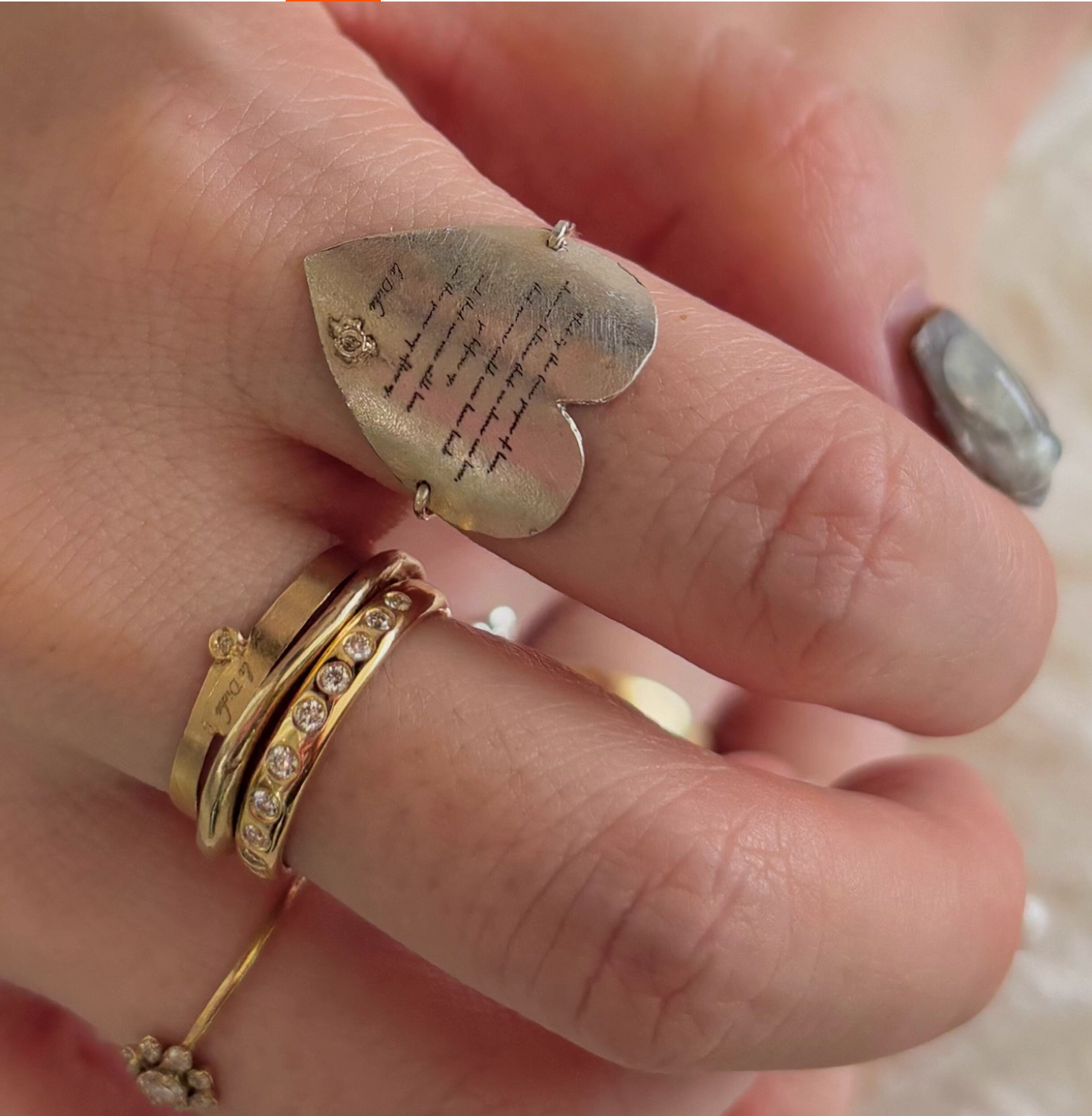 love letter ring