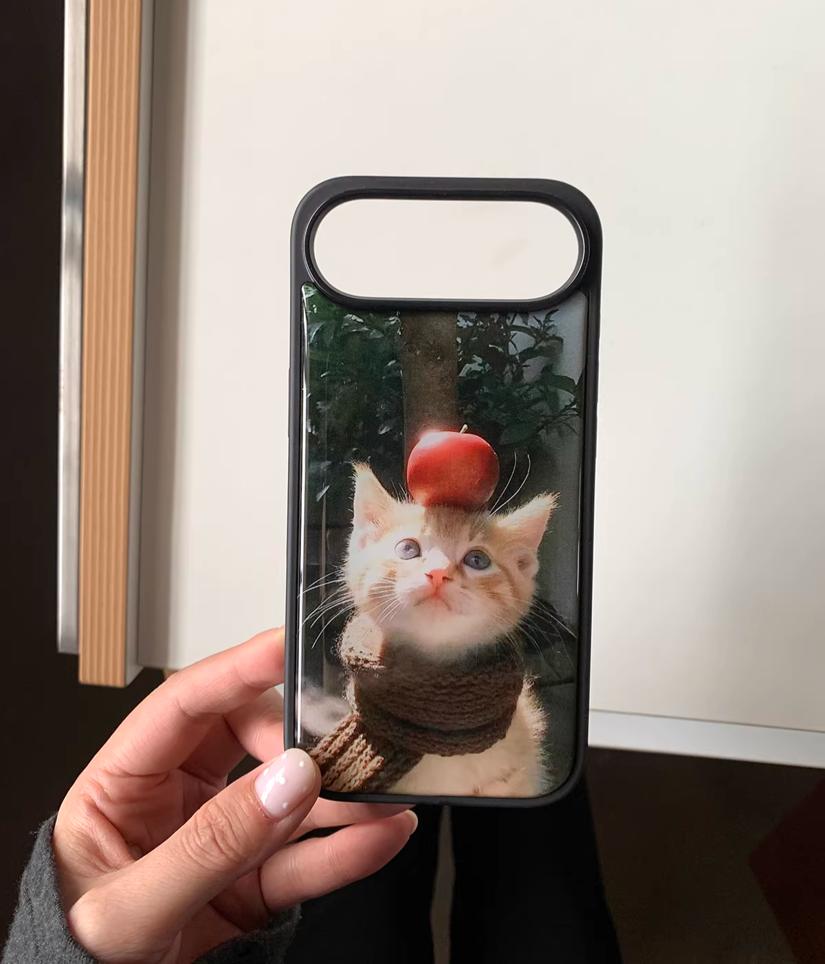 autumn cat phone case