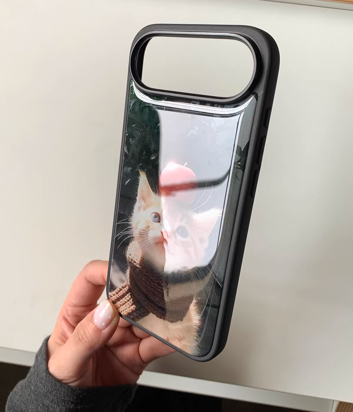 autumn cat phone case